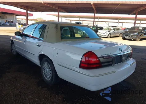 2007 Mercury Grand Marquis Ls z USA, uszkodzony, nr VIN 2MEFM75W97X601955